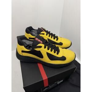 Prada America's Cup "BLACK/YELLOW" Size 8 Prada 9 Us